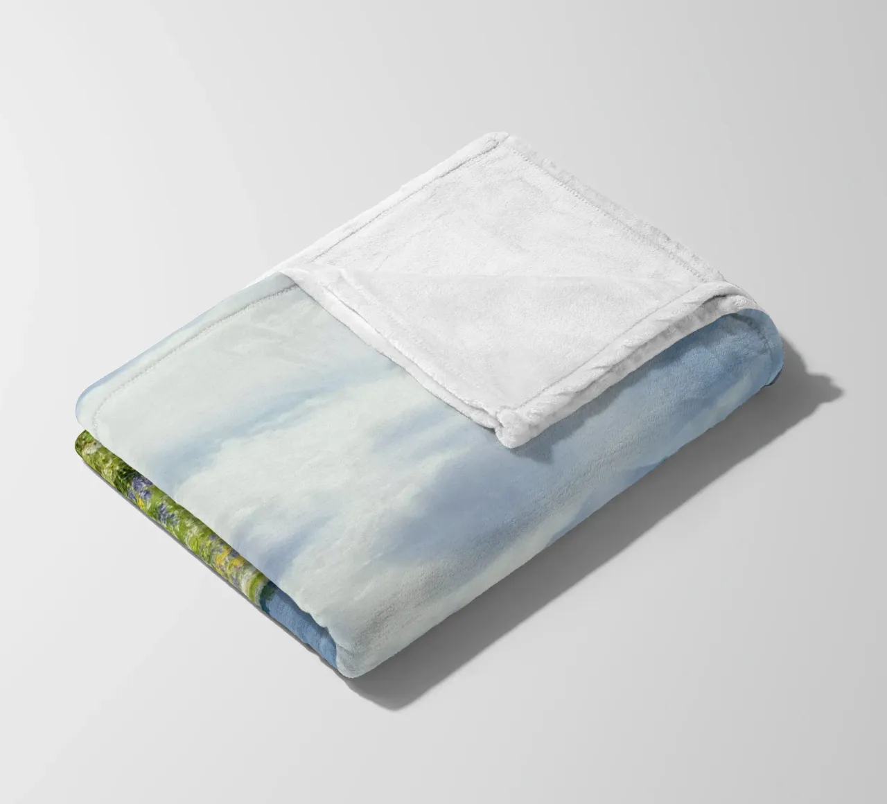 grass nature vegetation fleece blanket by animal story home