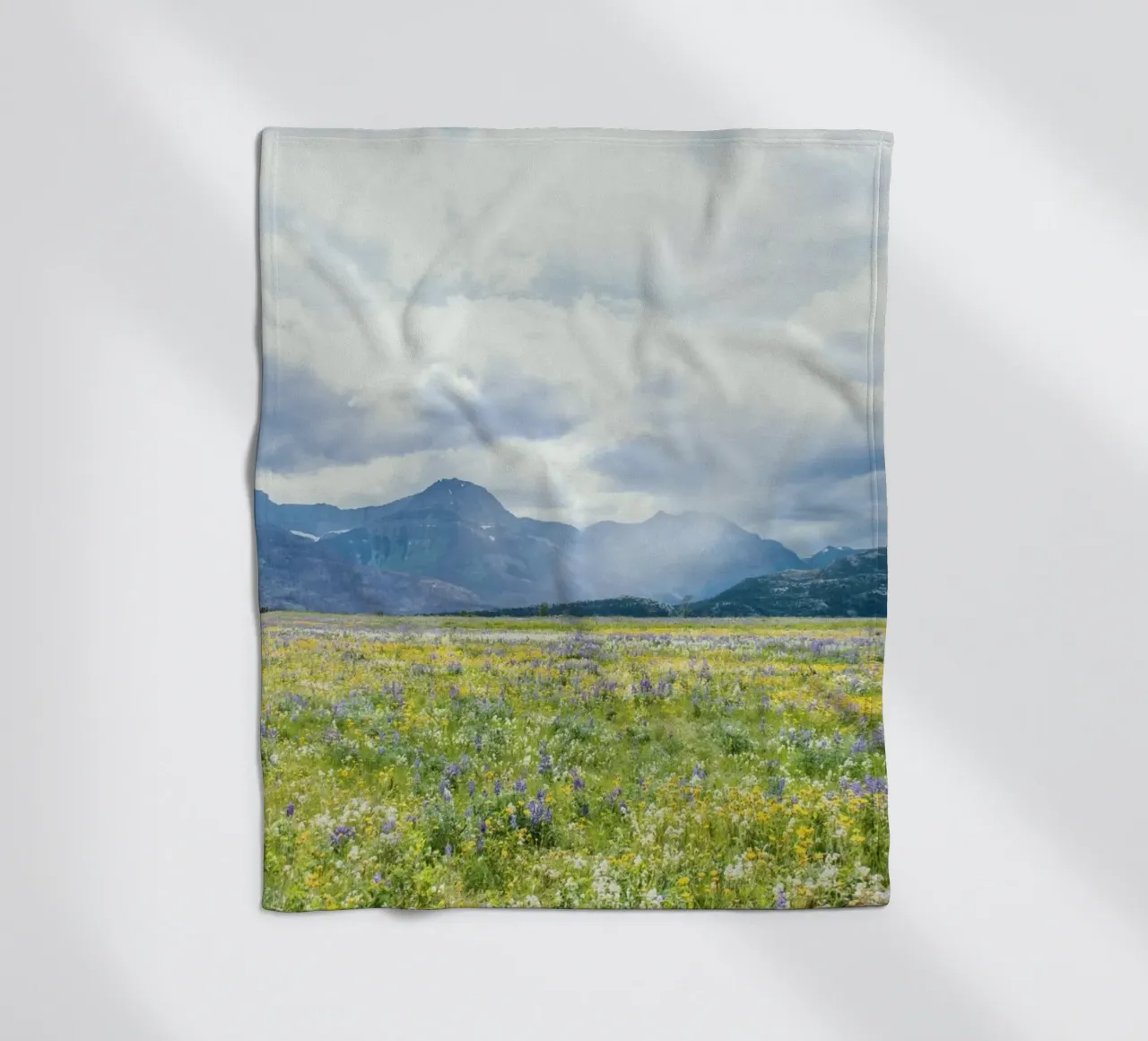 grass nature vegetation fleece blanket by animal story home