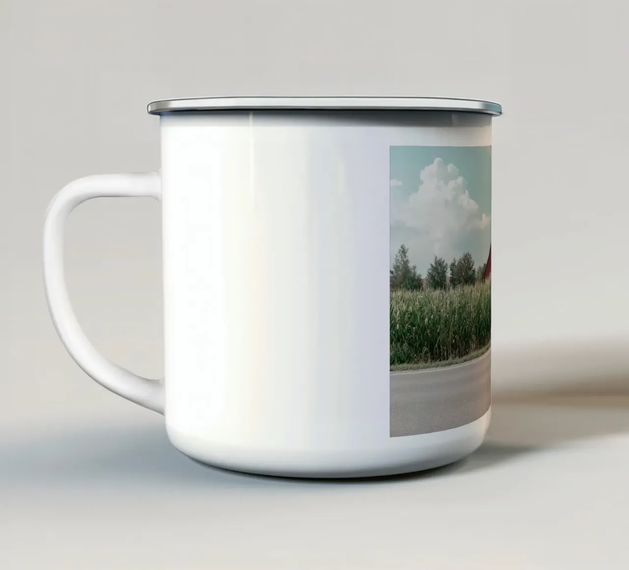 harvest farming tazza in smalto da cofa home