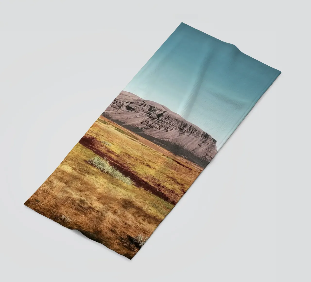 scrub brush vegetation beach towel by animal story home