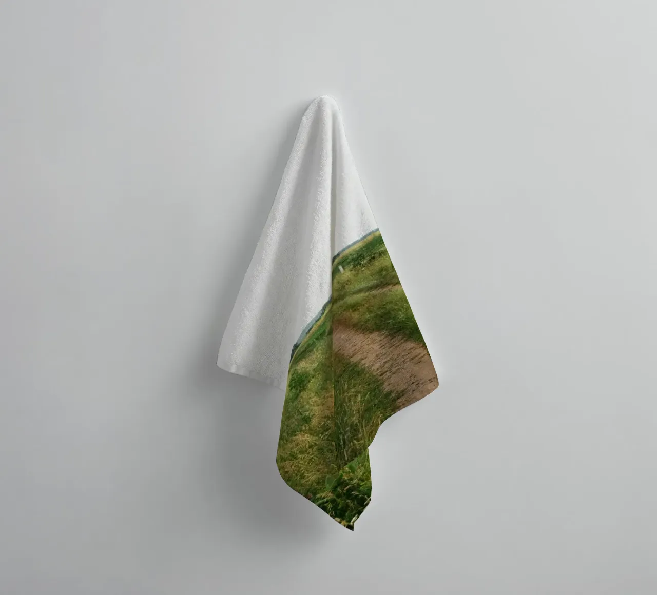 vegetation nature open field asciugamano da bagno da cofa home