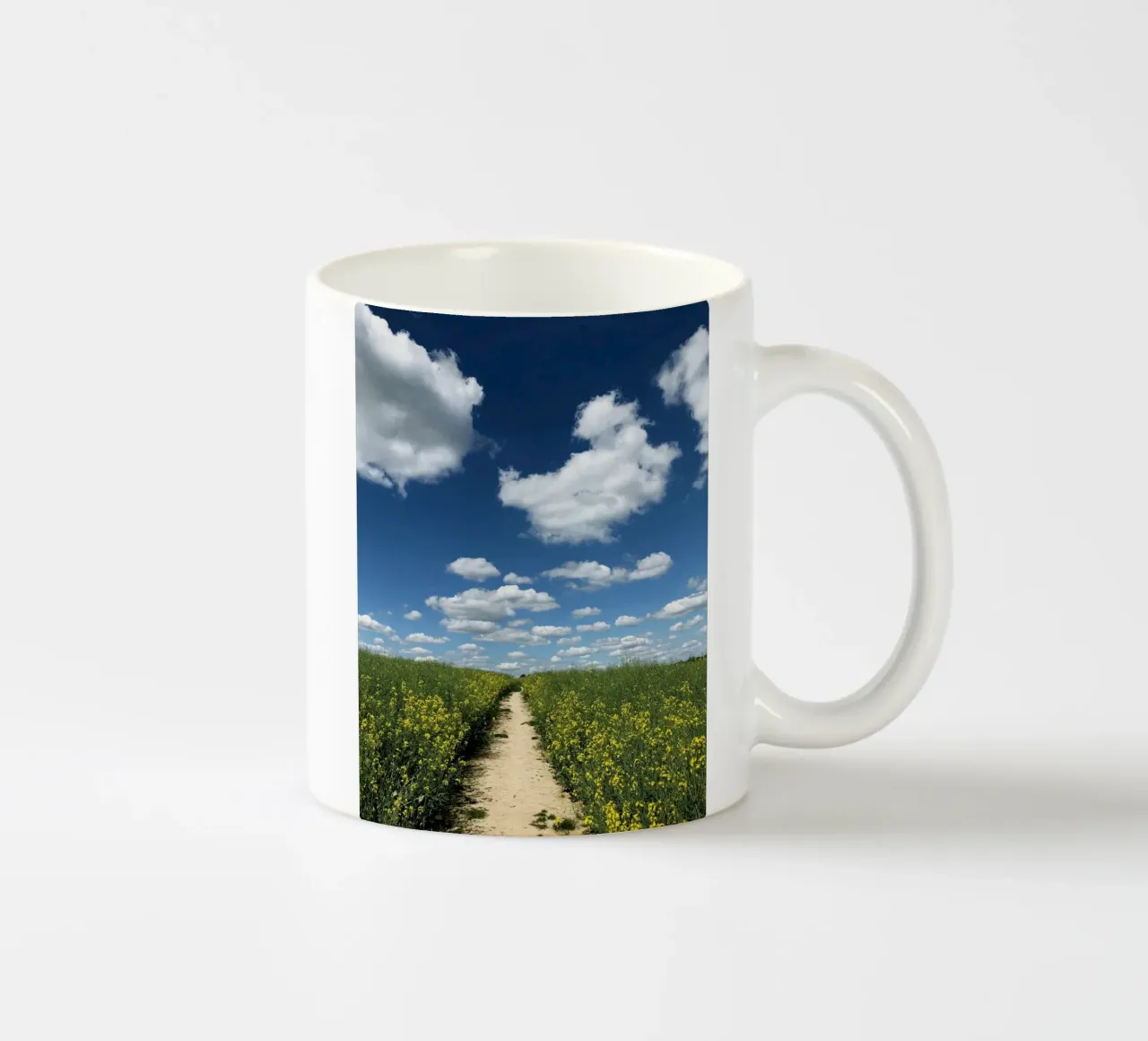 rural setting sky tazza in ceramica da animal story home