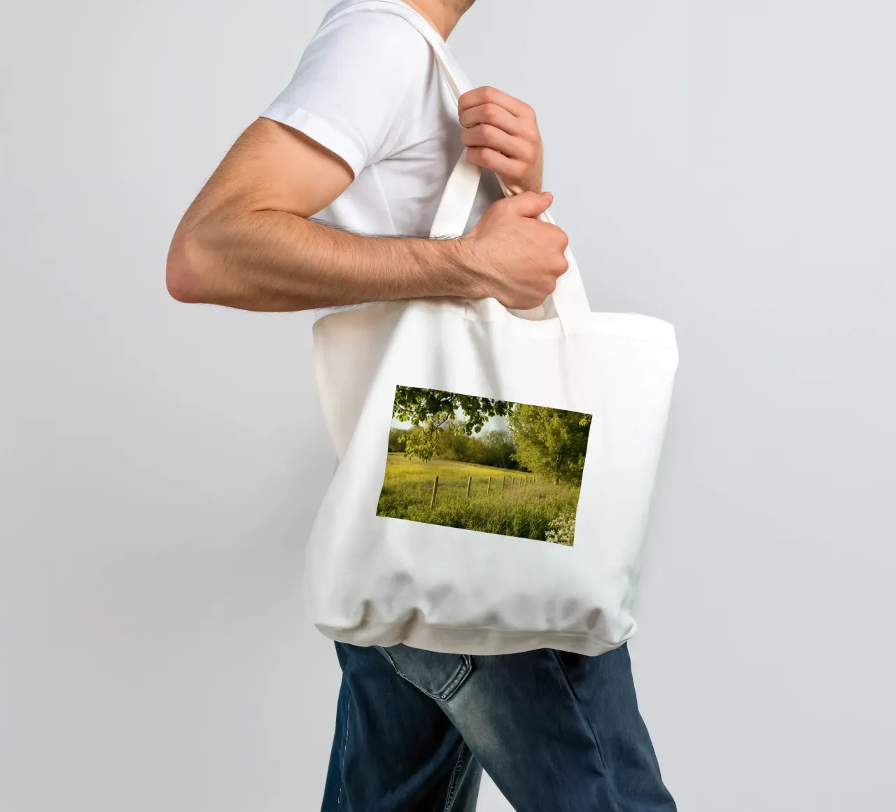 sunlight foliage horizon borsa in juta da cofa home