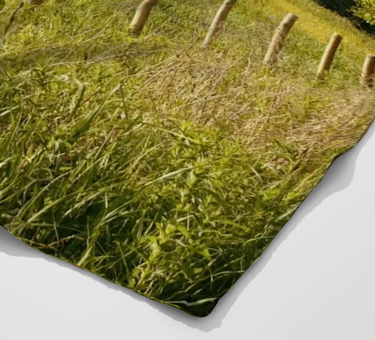 sunlight foliage horizon coperta in pile da cofa home
