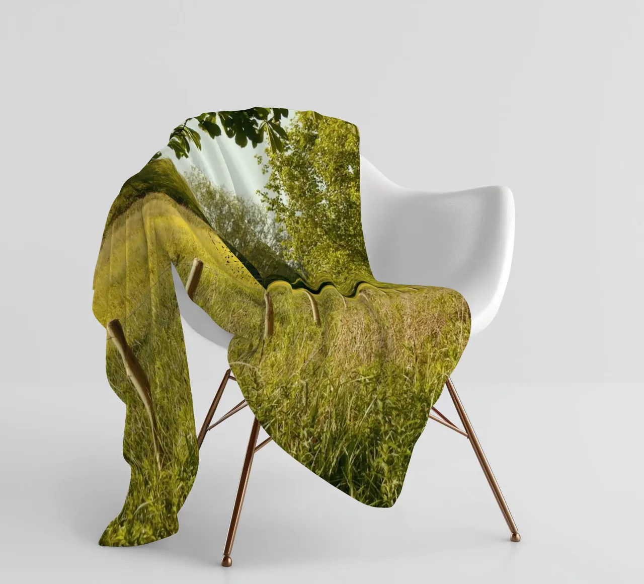 sunlight foliage horizon coperta in pile da cofa home