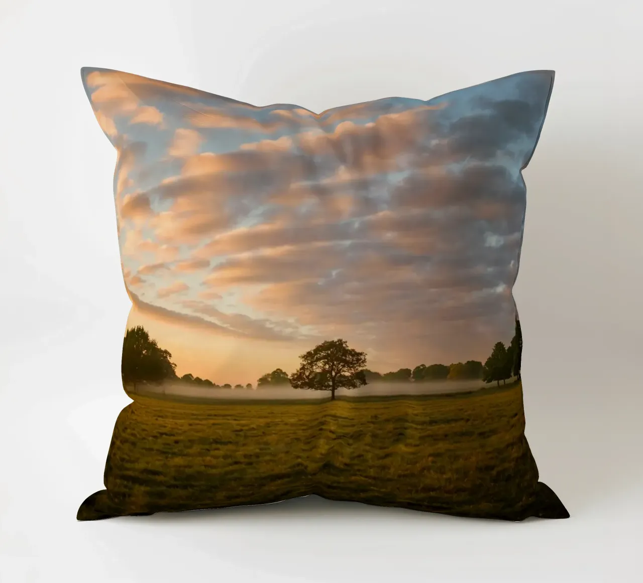 sunlight trees open space cuscino da animal story home