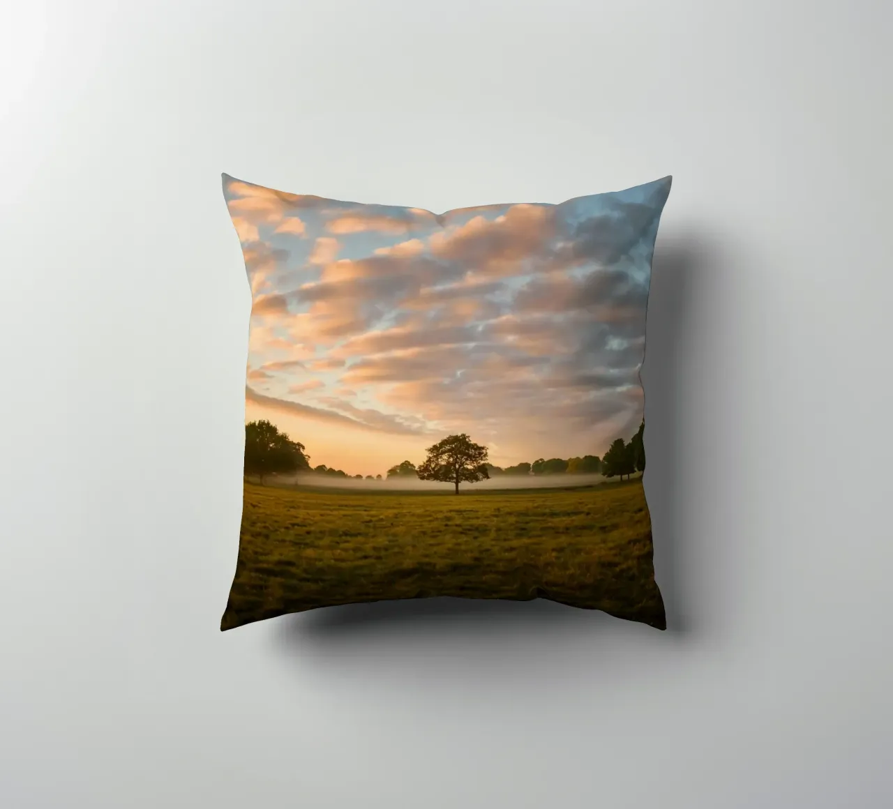 sunlight trees open space cuscino da animal story home
