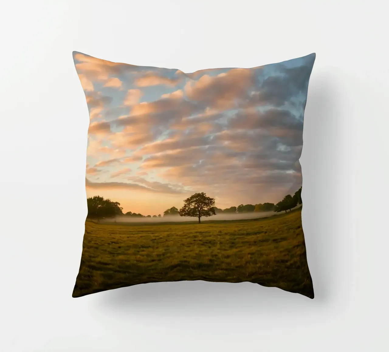 sunlight trees open space cuscino da animal story home