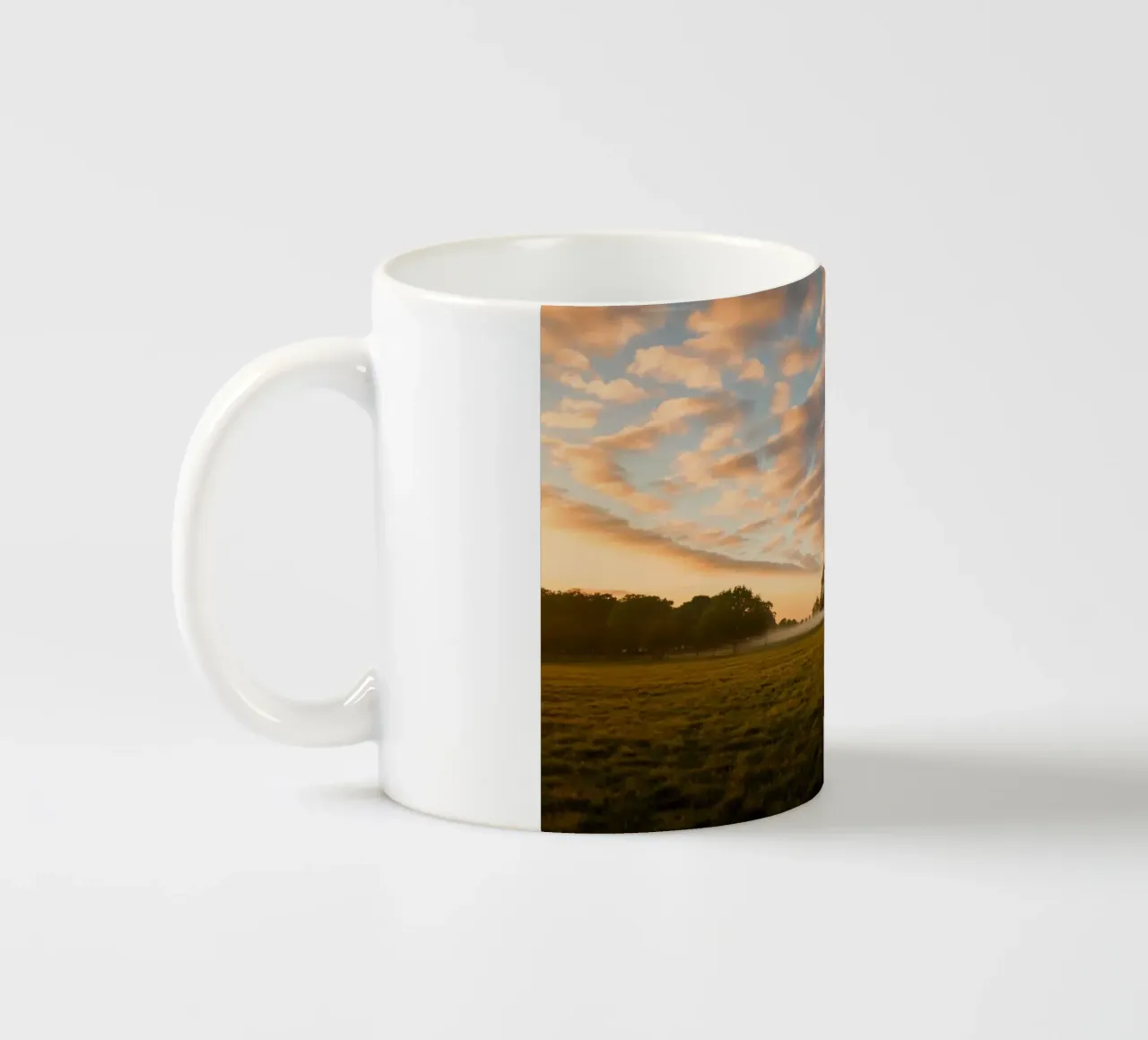 sunlight trees open space tazza in ceramica da animal story home
