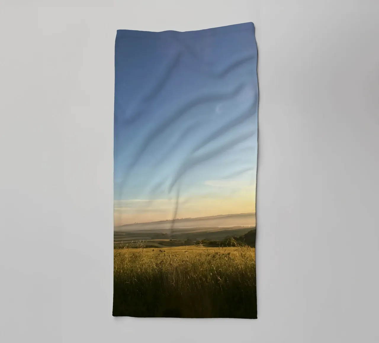 clouds nature countryside asciugamano da bagno da animal story home