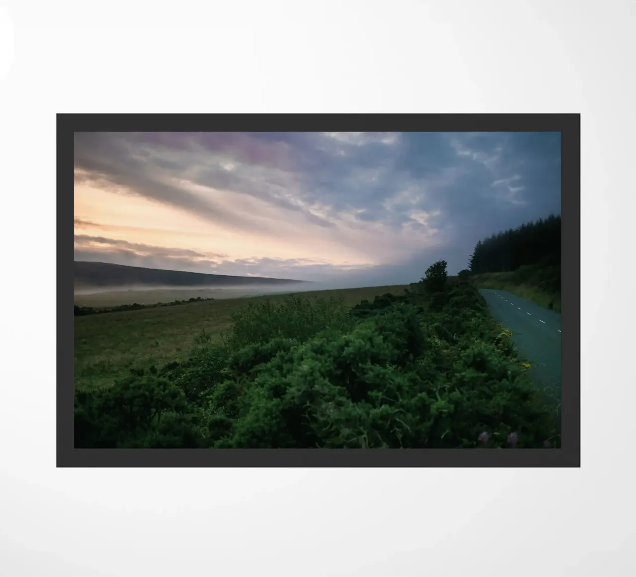 countryside nature dusk doormat by cofa home