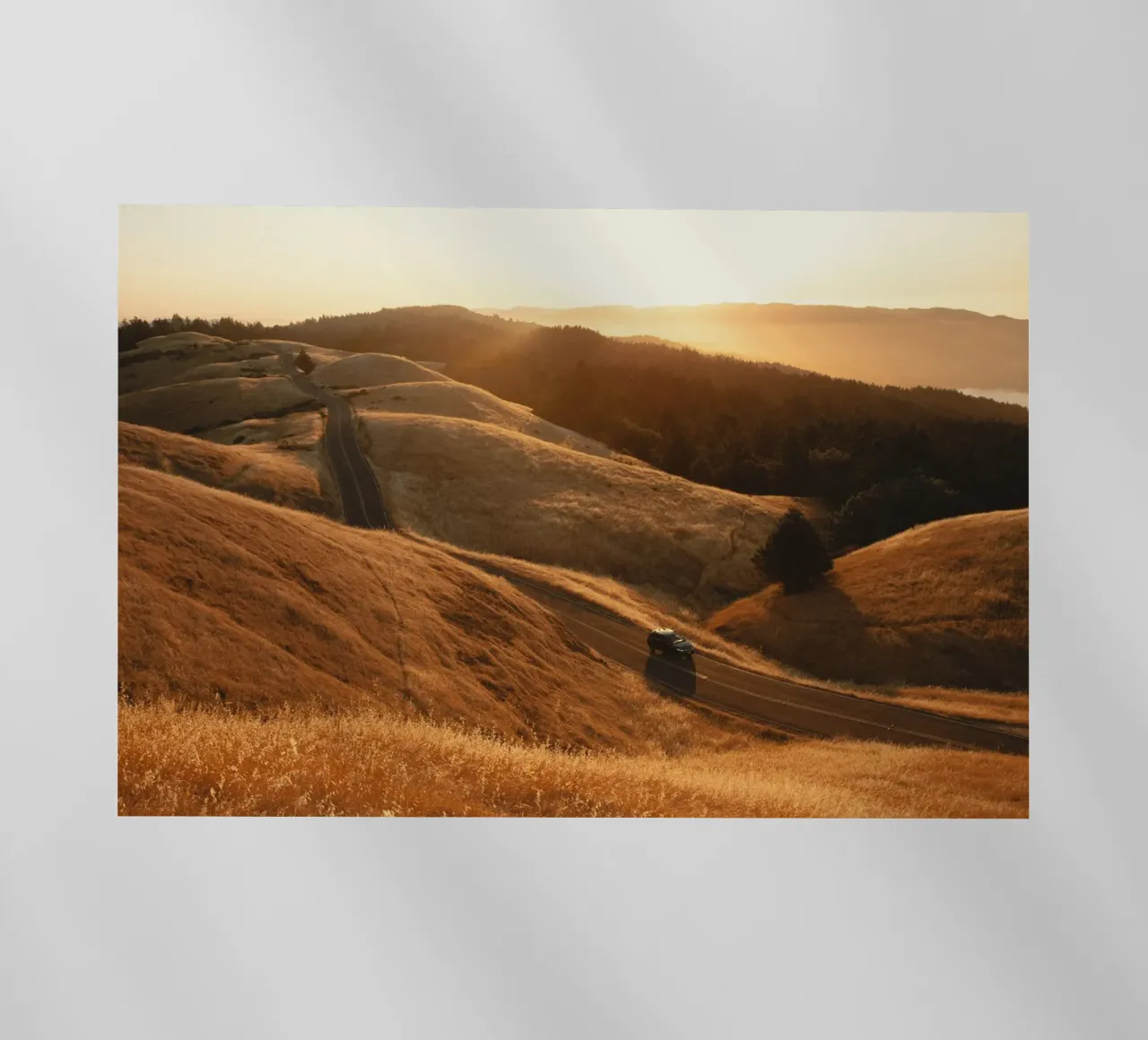 golden light landscape sky pellicola backlit da cofa home