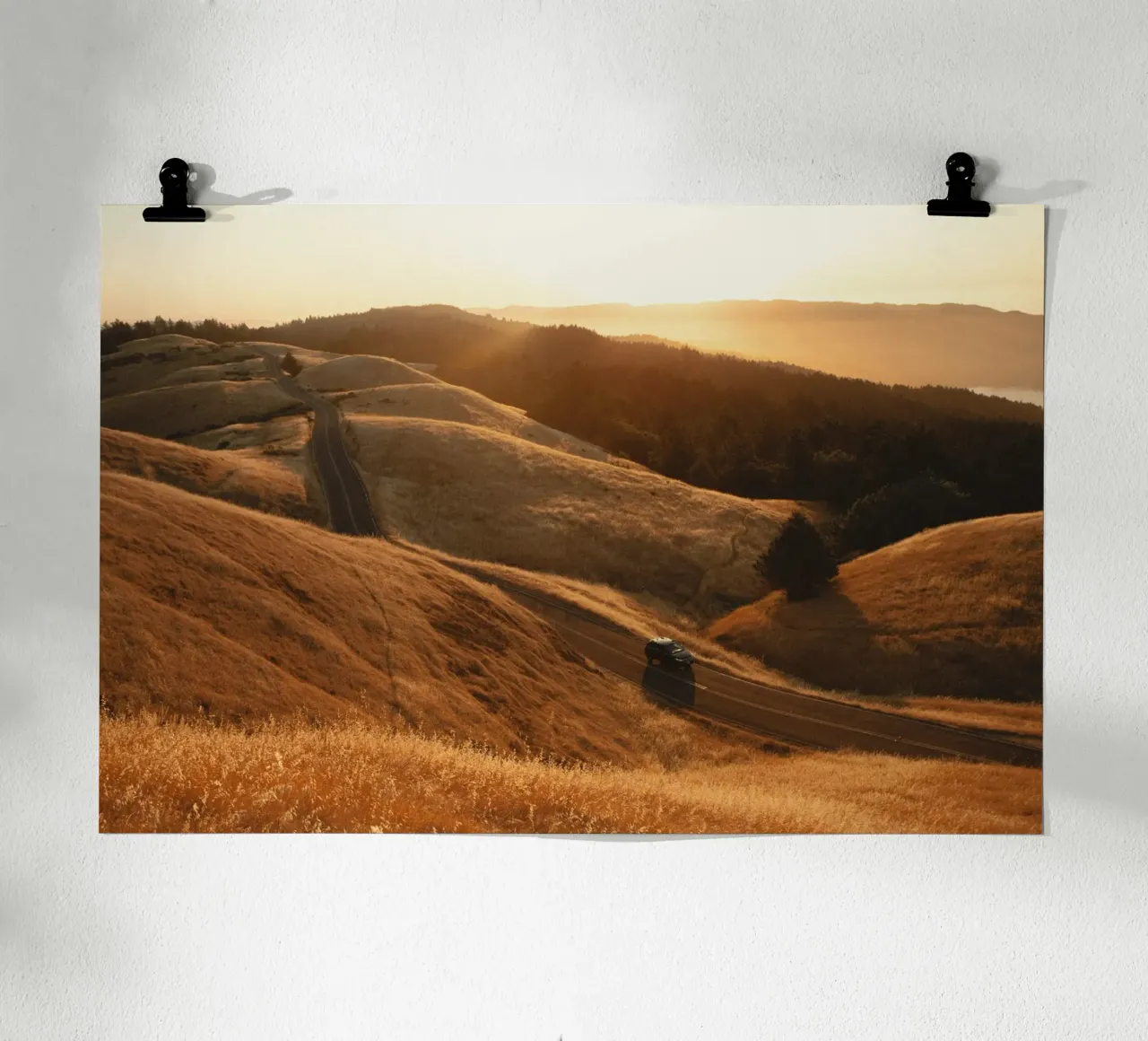 golden light landscape sky carta hahnemühle da cofa home