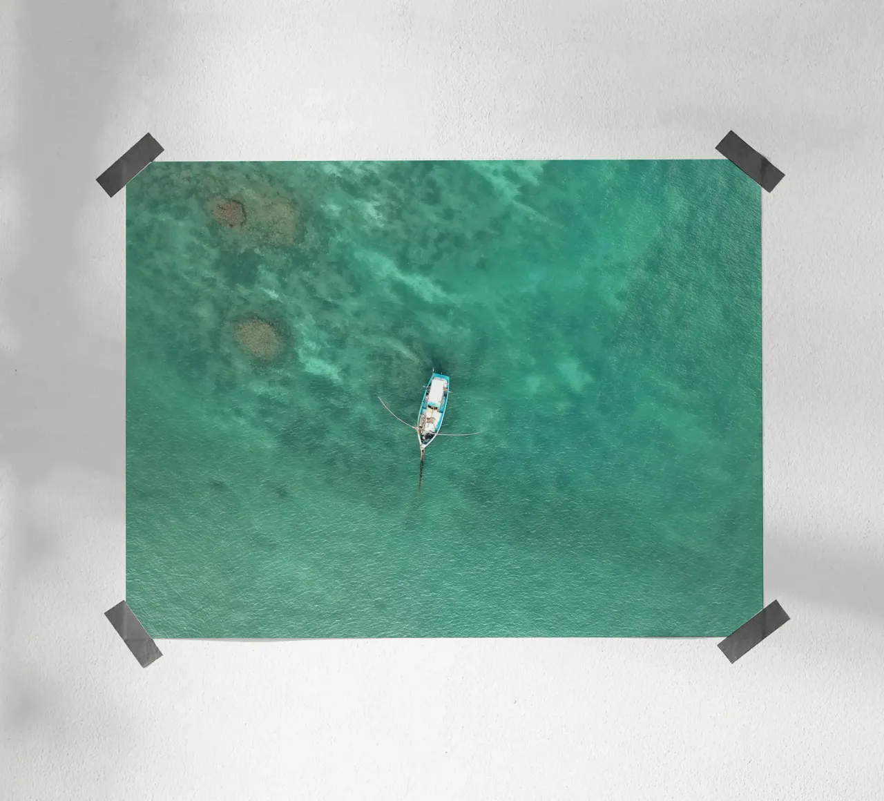 fishing boat marine life hahnemühle by cofa home