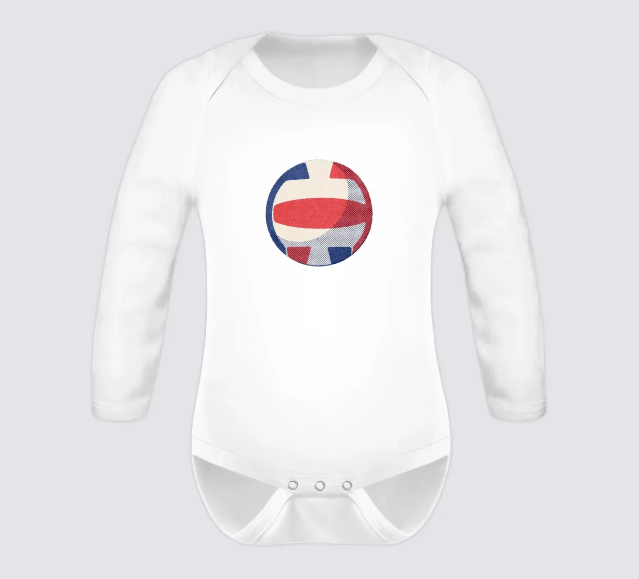 BALLS - Volleyball - I body neonato maniche lunghe da DANIEL COULMANN