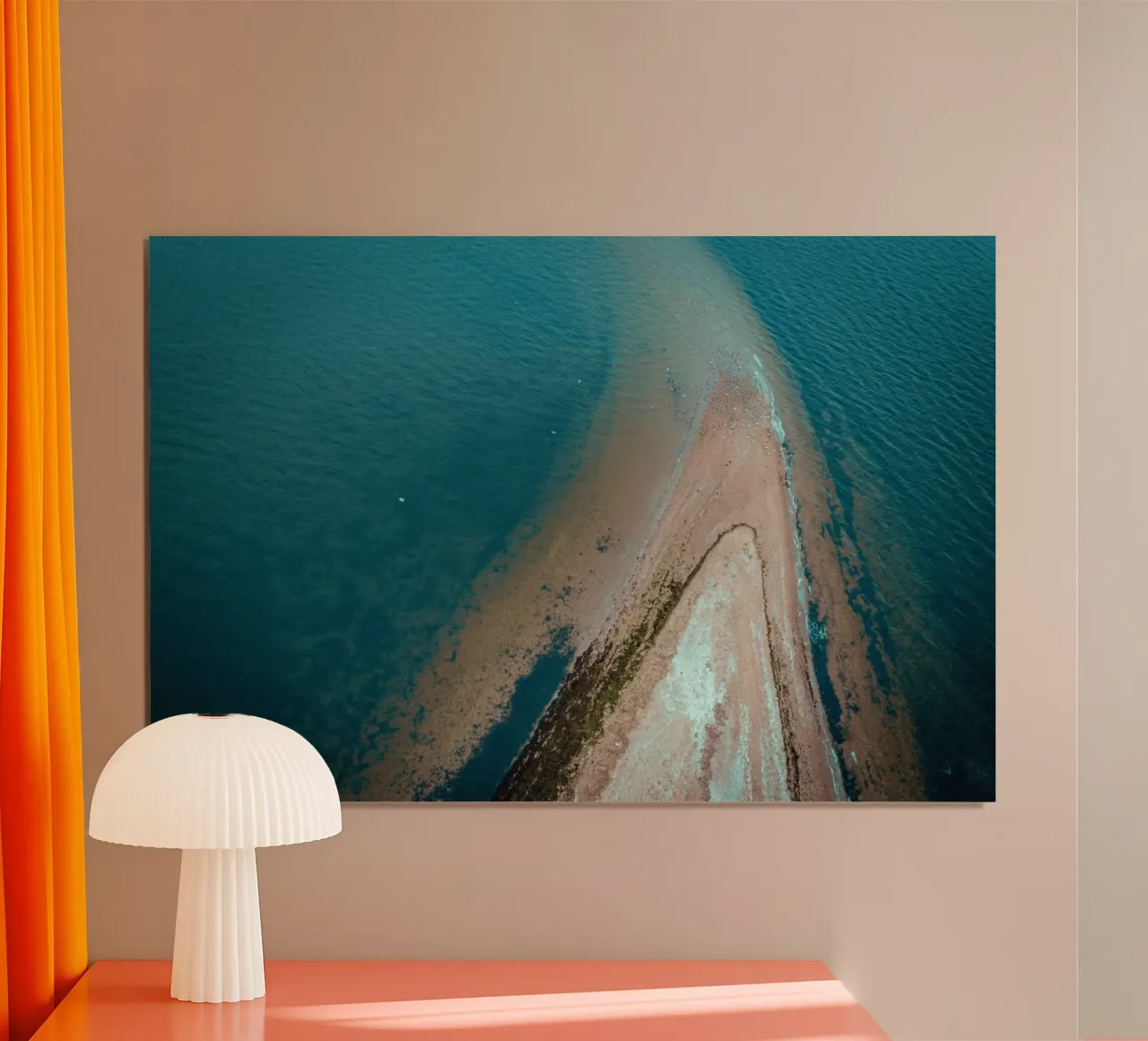 shoreline sea nature poster by cofa home