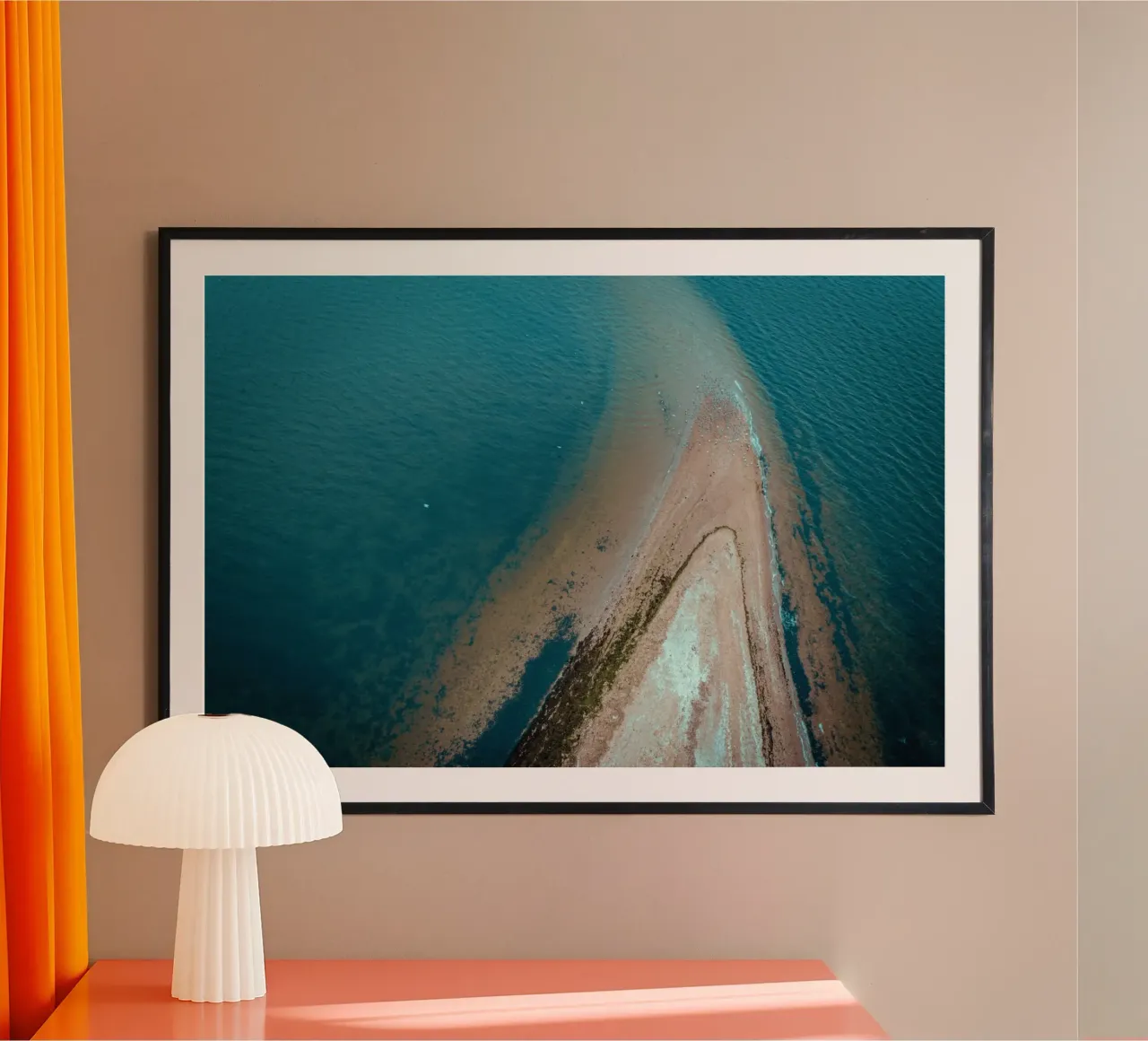 shoreline sea nature poster by cofa home