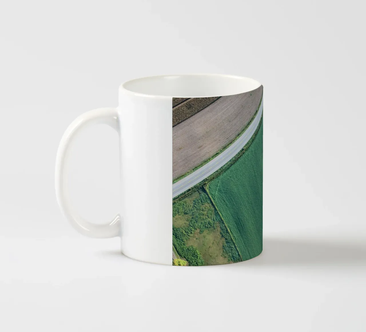 agriculture rectangles tazza in ceramica da animal story home