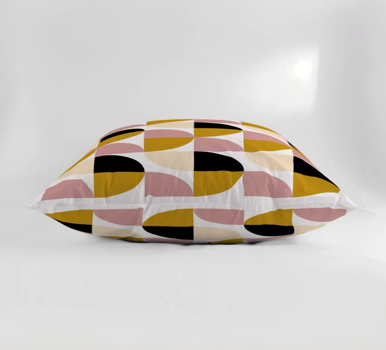 Bauhaus Modulare - Geometria di colori tenui cuscino da Casa Calm