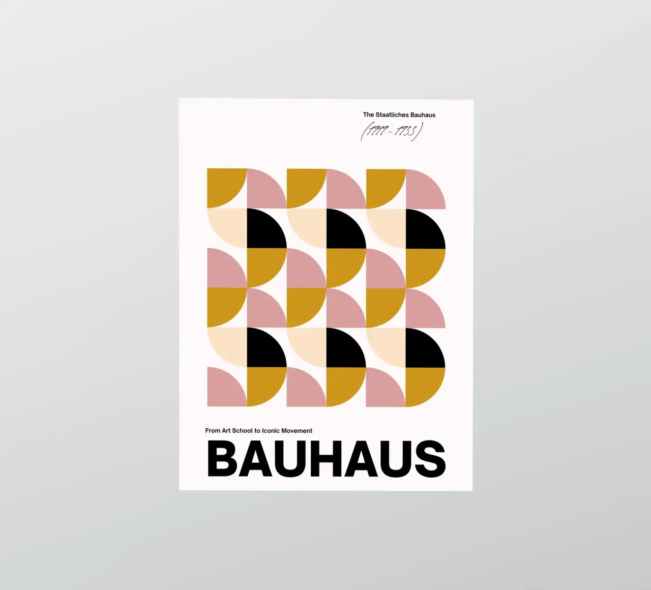 Bauhaus Modular – Soft Color Geometry sticker by Casa Calm