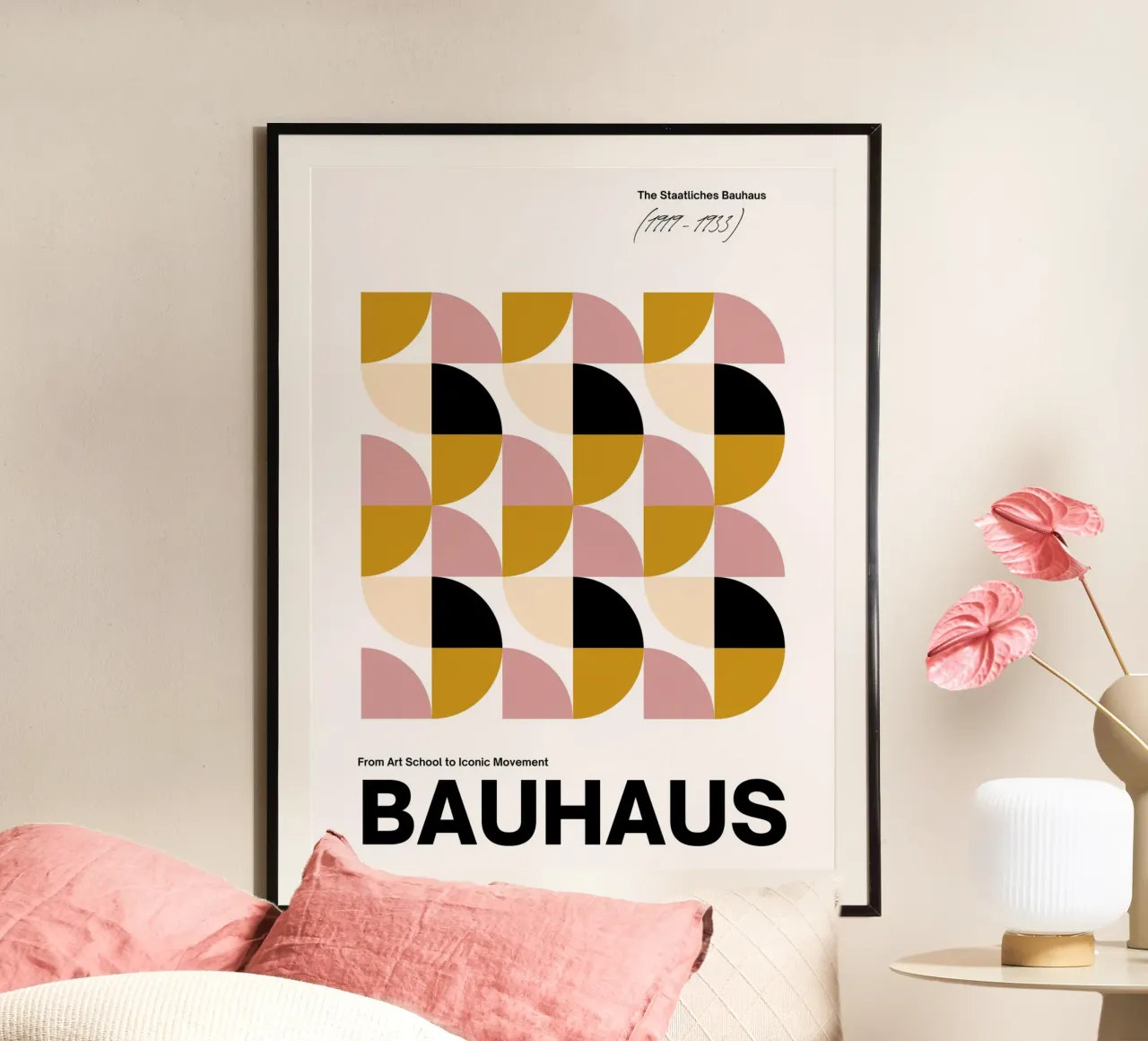 Bauhaus Modular – Soft Color Geometry hahnemühle by Casa Calm