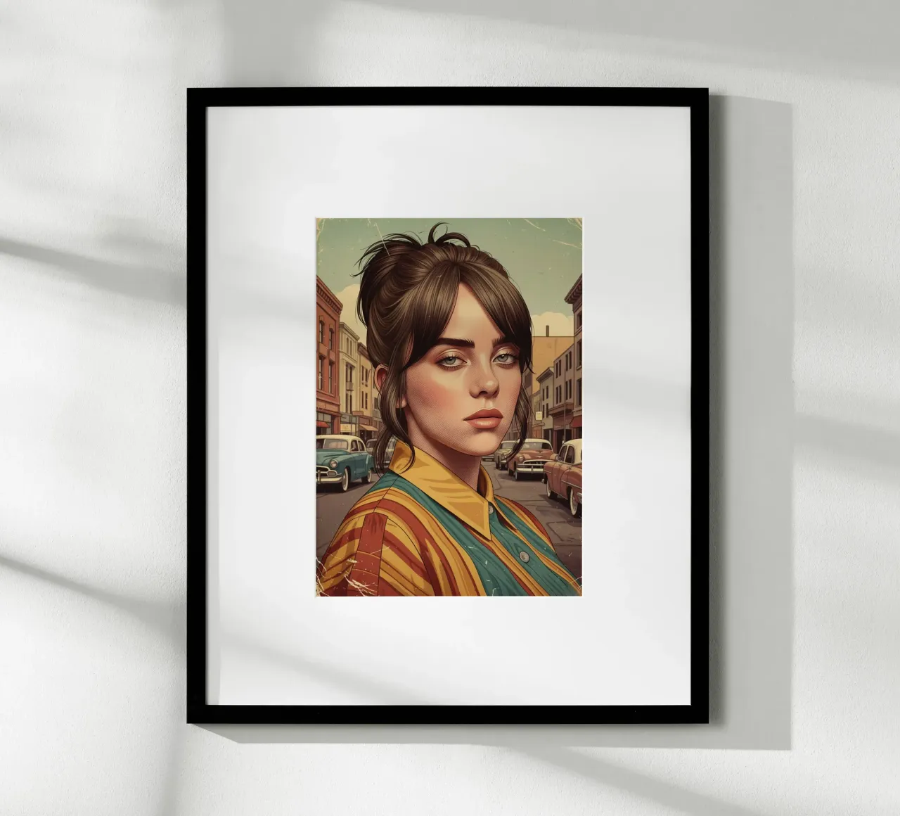 Billie Eilish vintage hahnemühle by Lembayung art