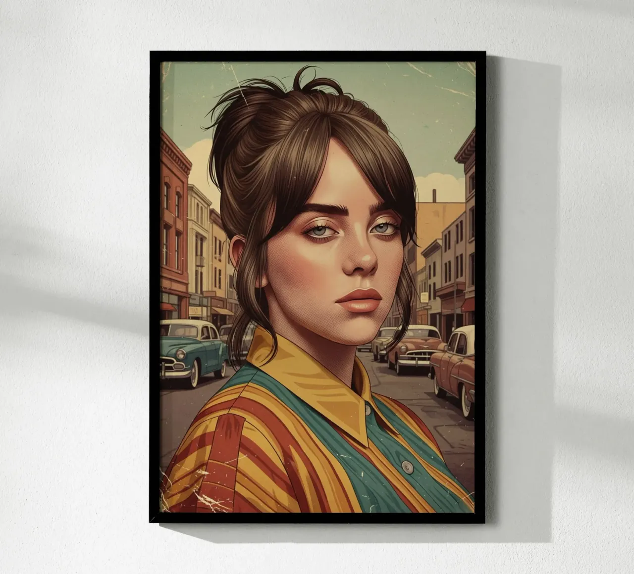 Billie Eilish vintage hahnemühle by Lembayung art