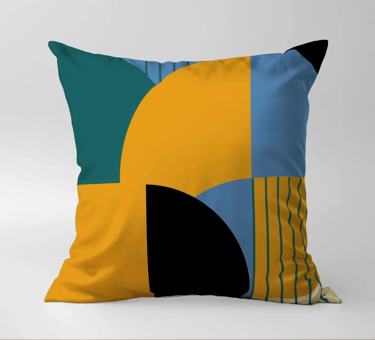Colori Bauhaus - Astratti e geometrici cuscino da Casa Calm