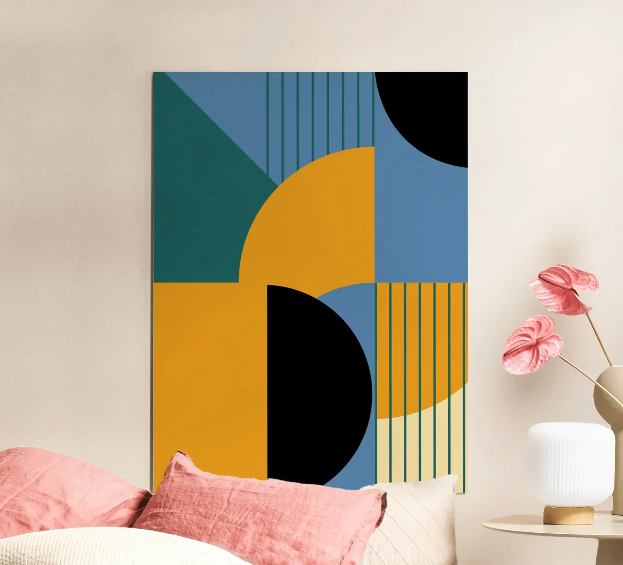 Bauhaus Colours - Abstract & Geometric hahnemühle by Casa Calm