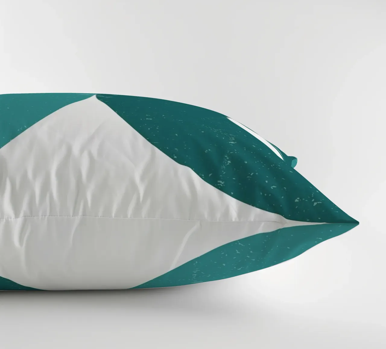 Retro semicircle duo - Modern Art Print decorative cushion by Casa Calm