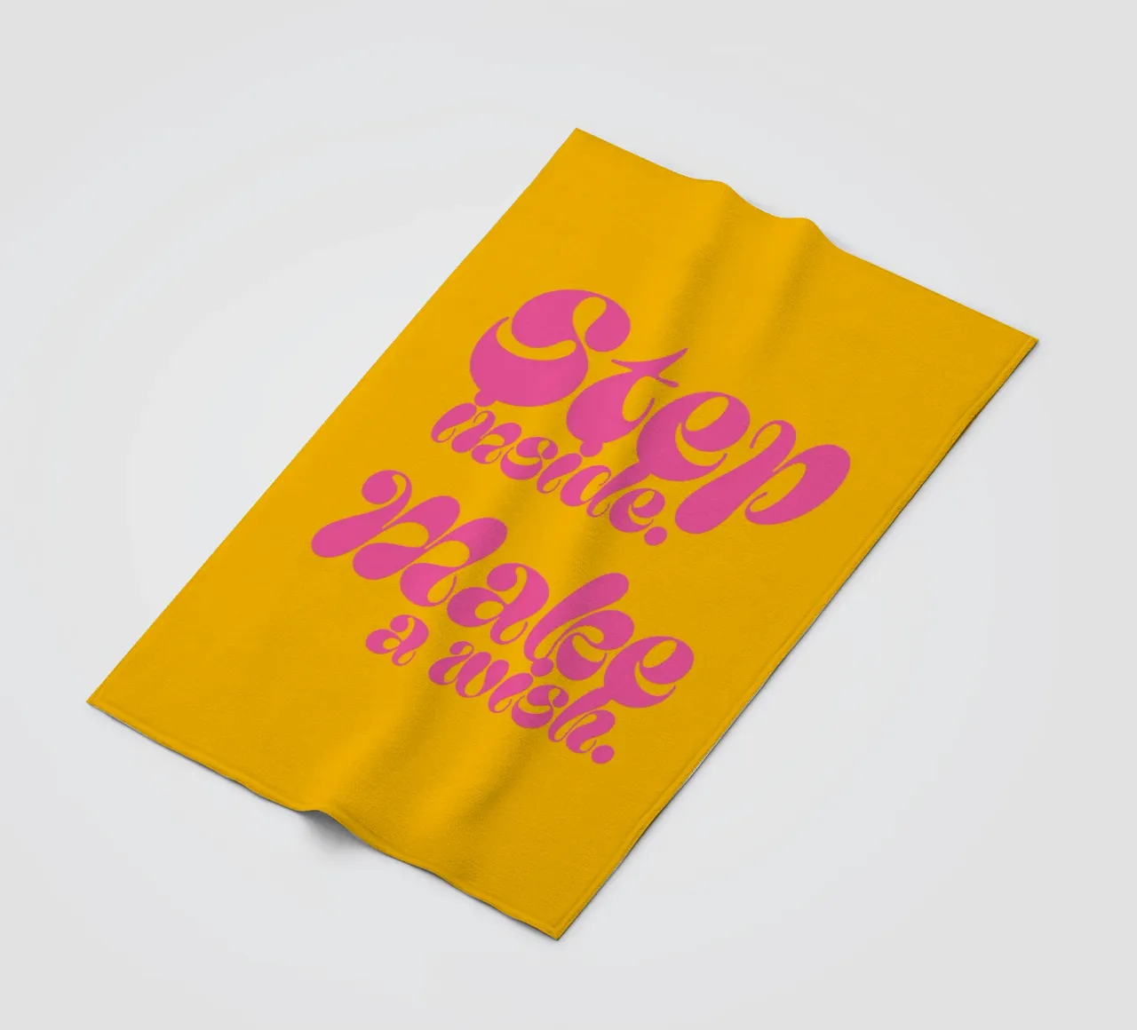 Step inside. Make a wish. coperta in pile da Fraysein Design