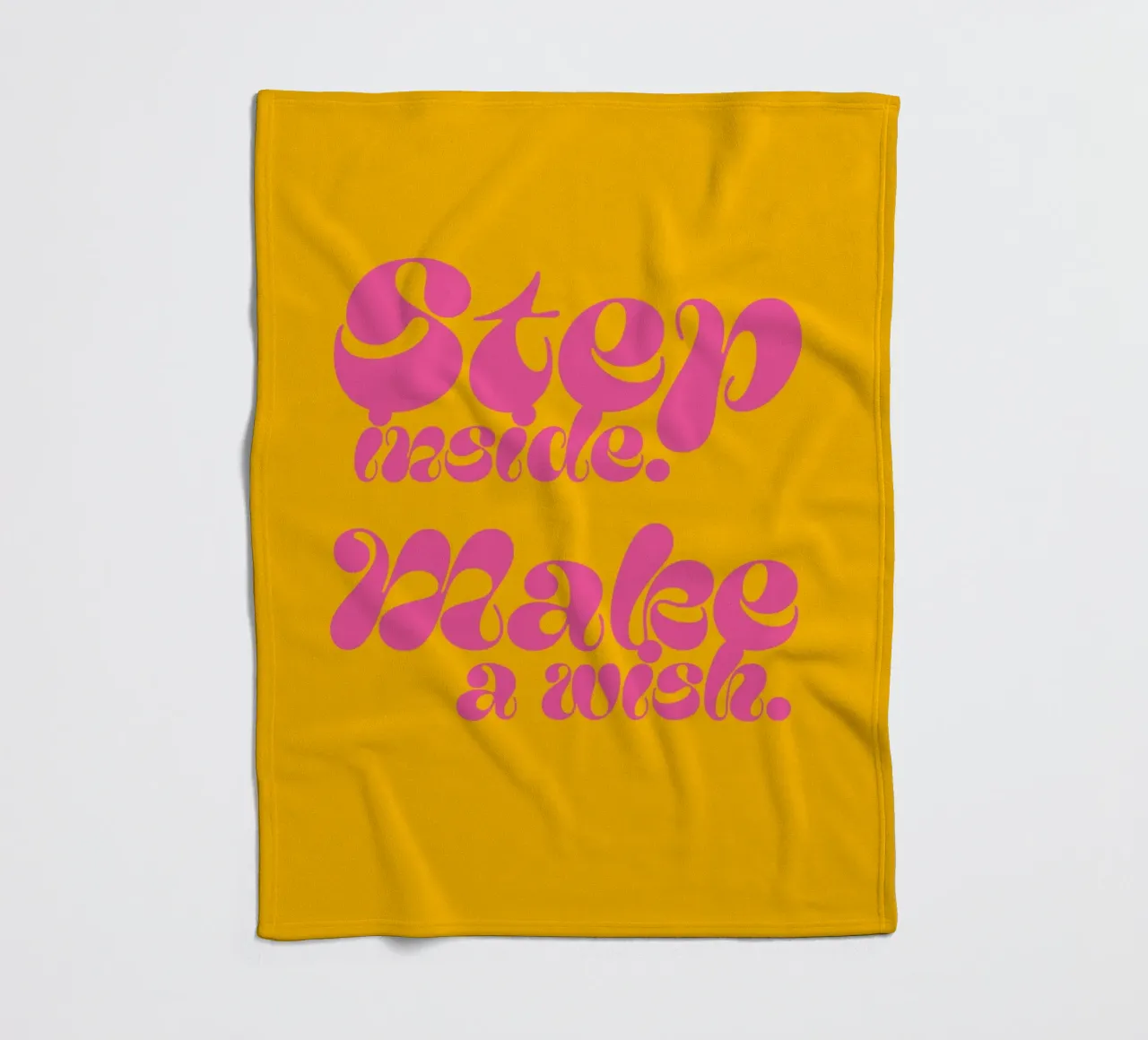 Step inside. Make a wish. coperta in pile da Fraysein Design