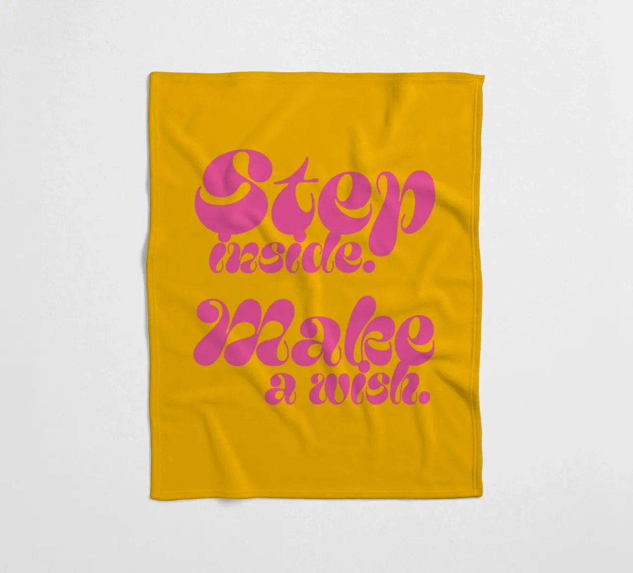 Step inside. Make a wish. fleecedeken van Fraysein Design