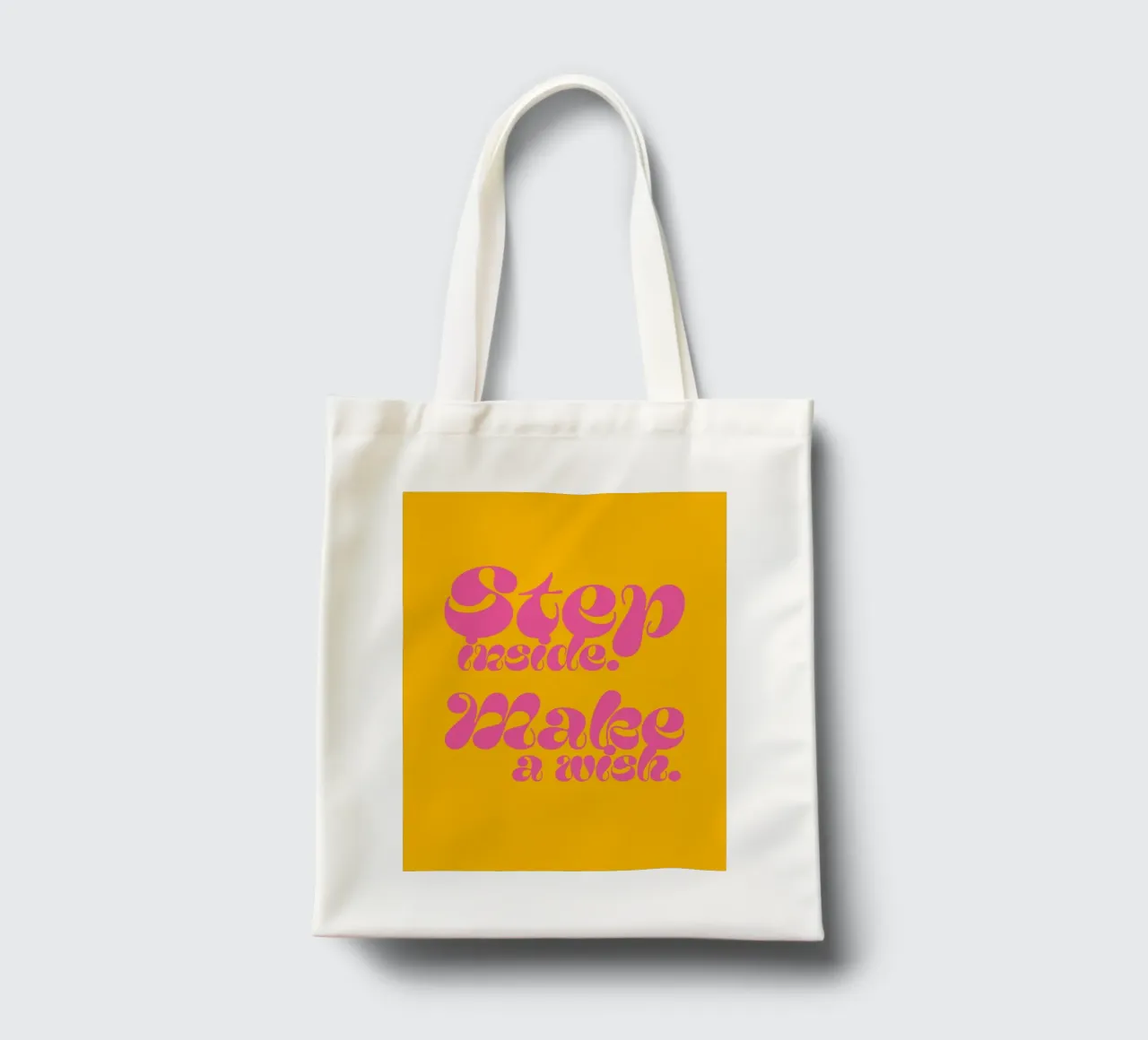 Step inside. Make a wish. borsa in juta da Fraysein Design