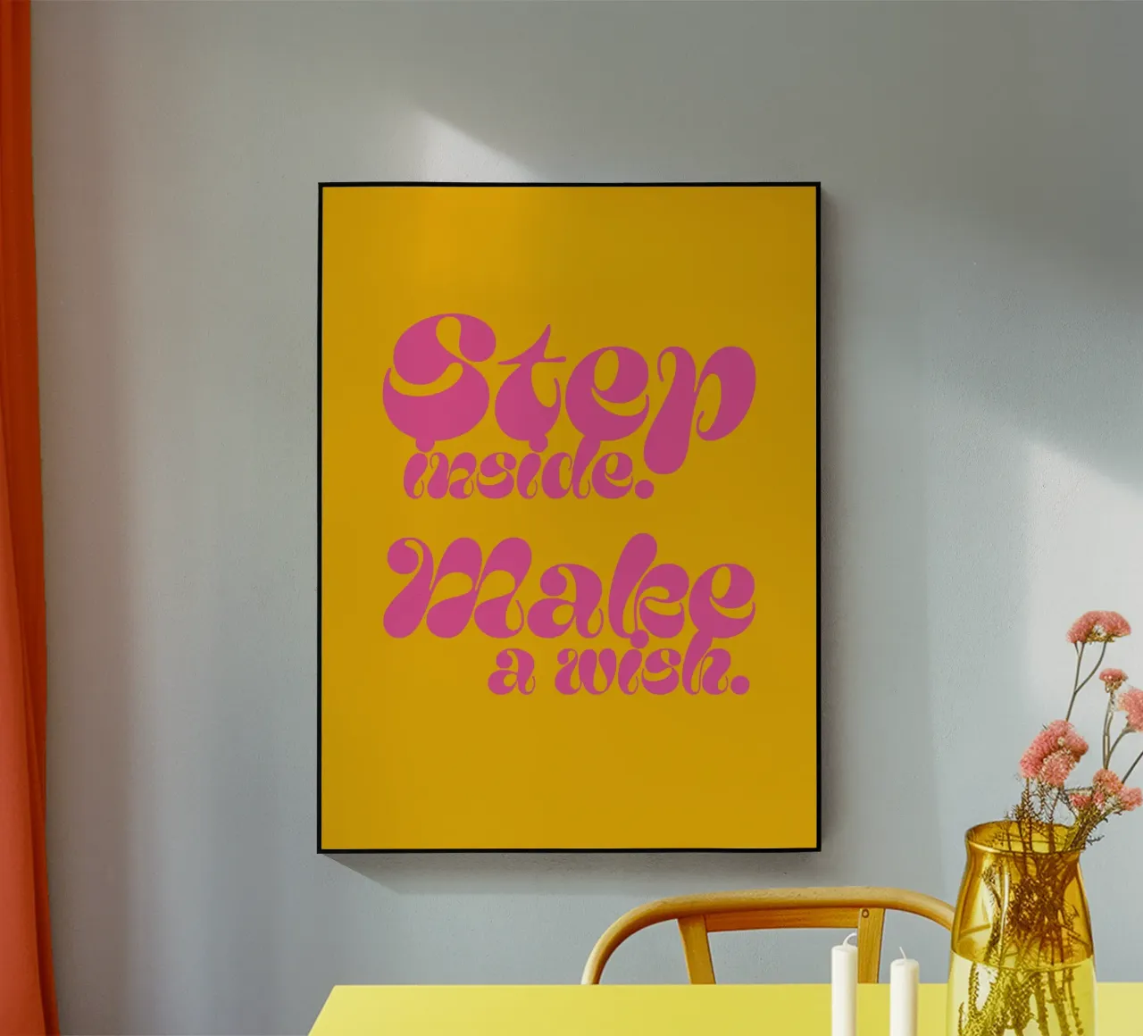 Step inside. Make a wish. metacrilato de Fraysein Design