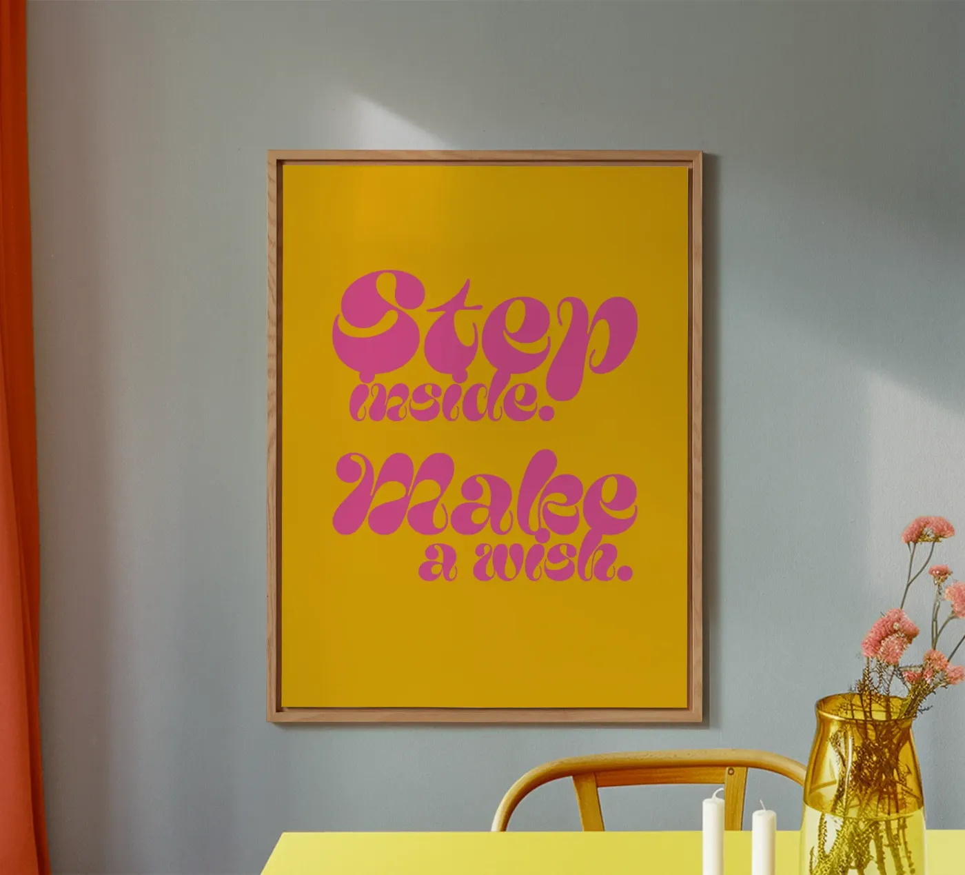 Step inside. Make a wish. forex plate by Fraysein Design