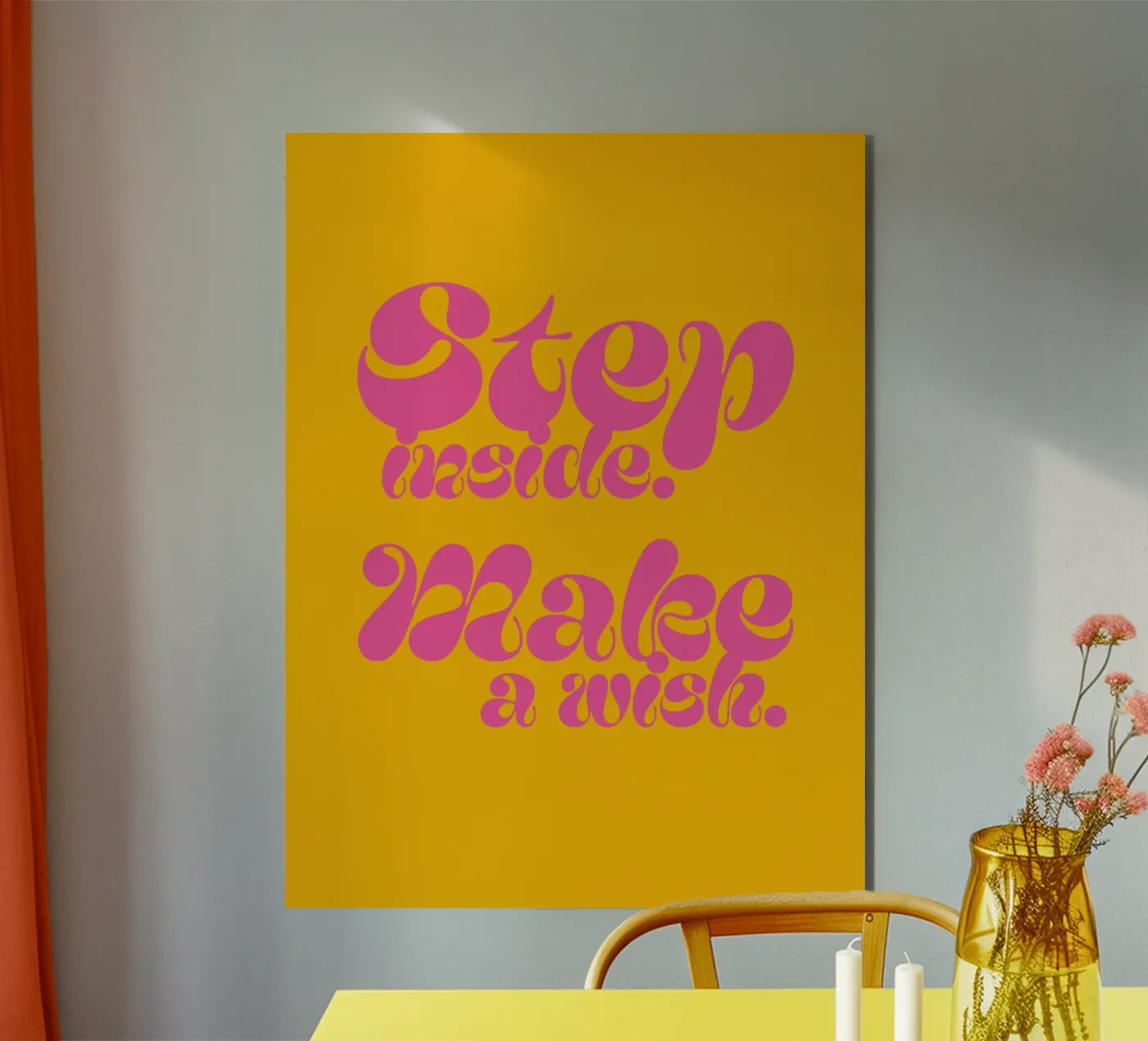 Step inside. Make a wish. forex plate by Fraysein Design