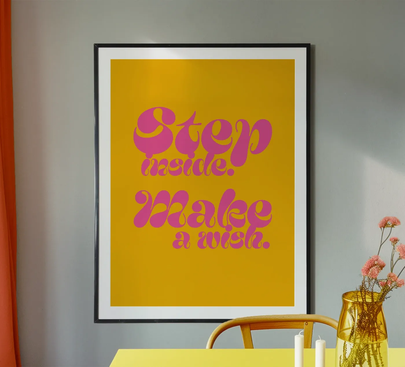 Step inside. Make a wish. poster da Fraysein Design