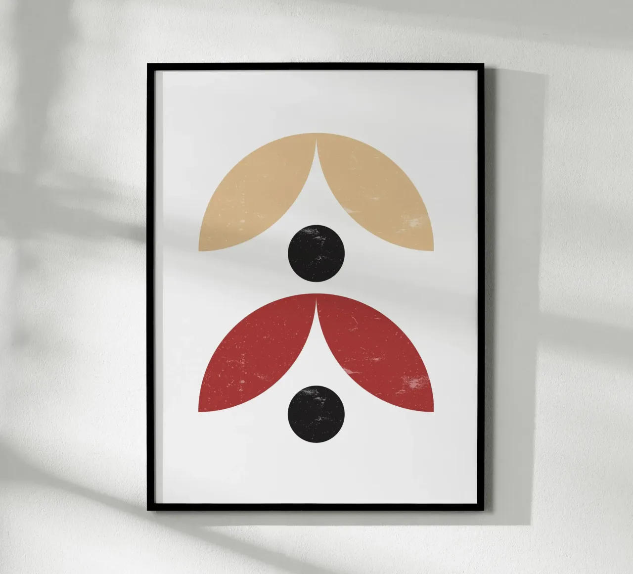 Mid-Century Duo – Retro Geometrie Design hahnemühle by Casa Calm