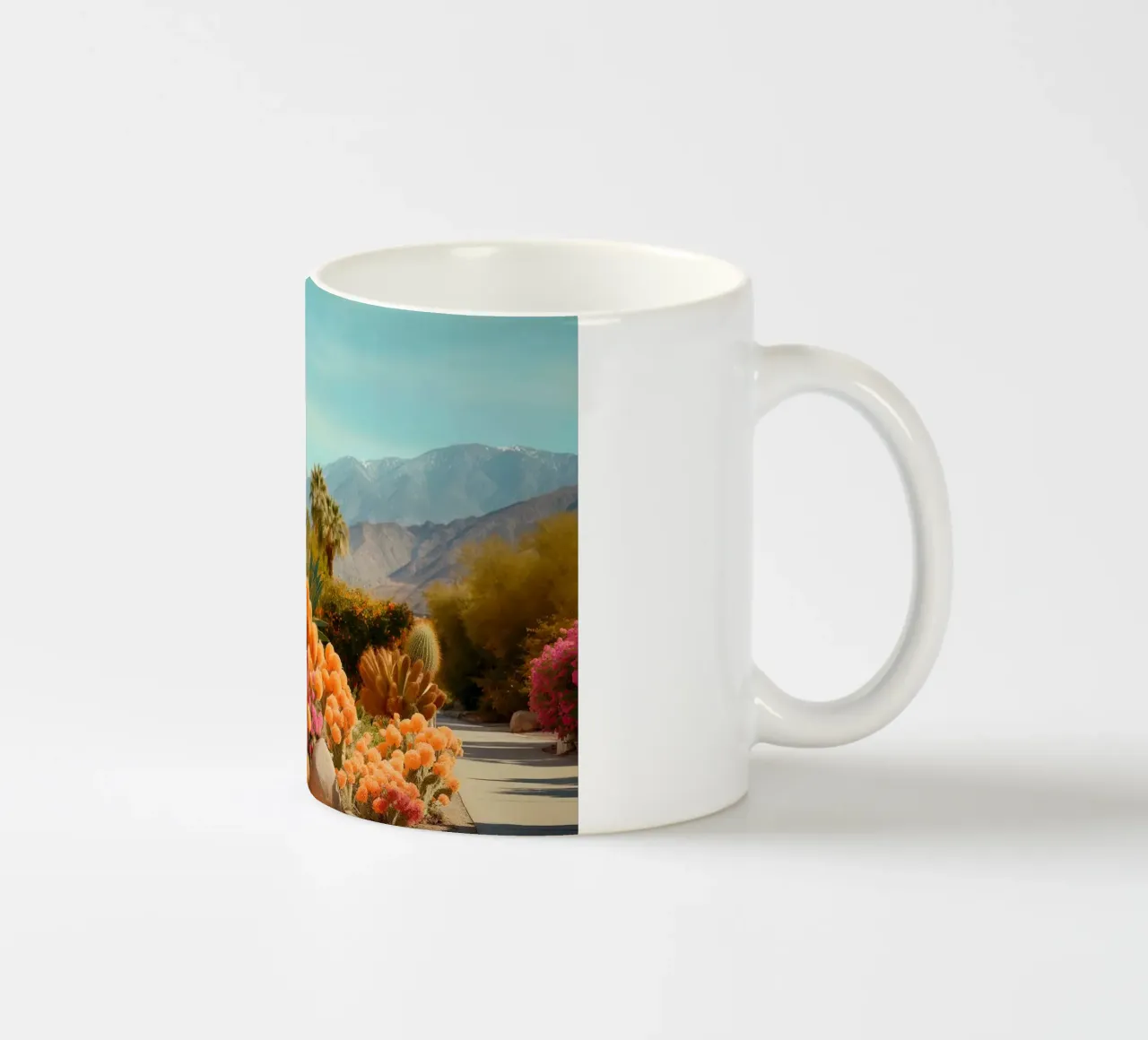 Cactuslandia II tazza in ceramica da robertmotoiart
