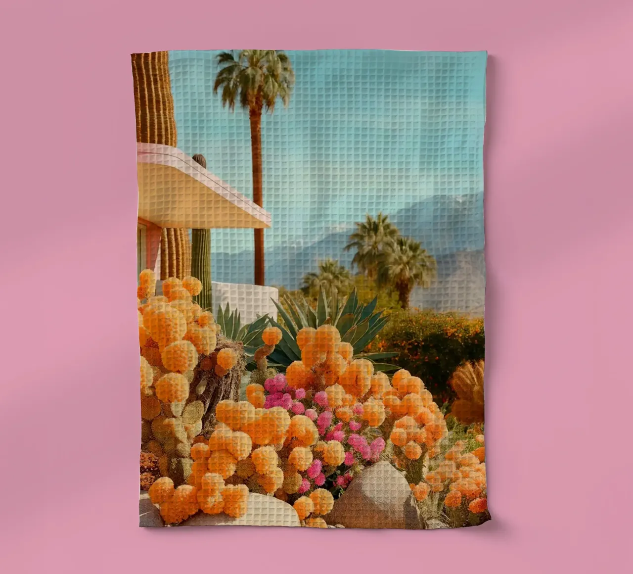 Cactusland II torchon de robertmotoiart