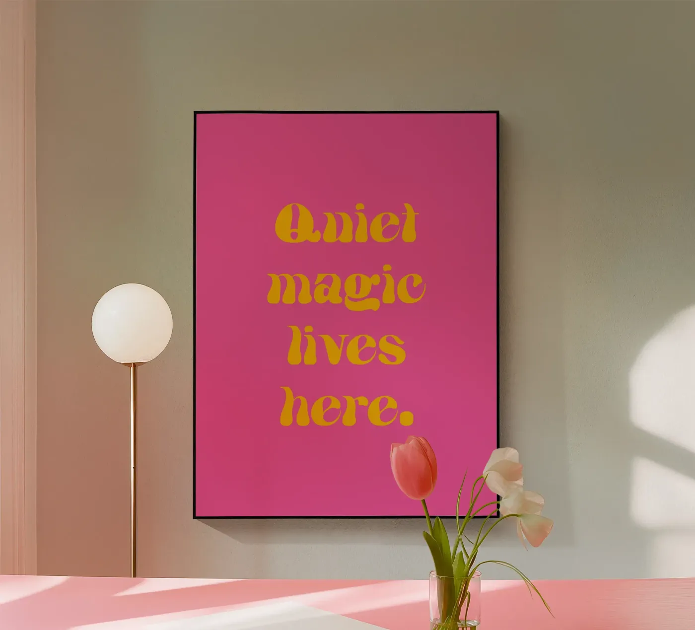 Quite magic lives here. plexiglass da Fraysein Design