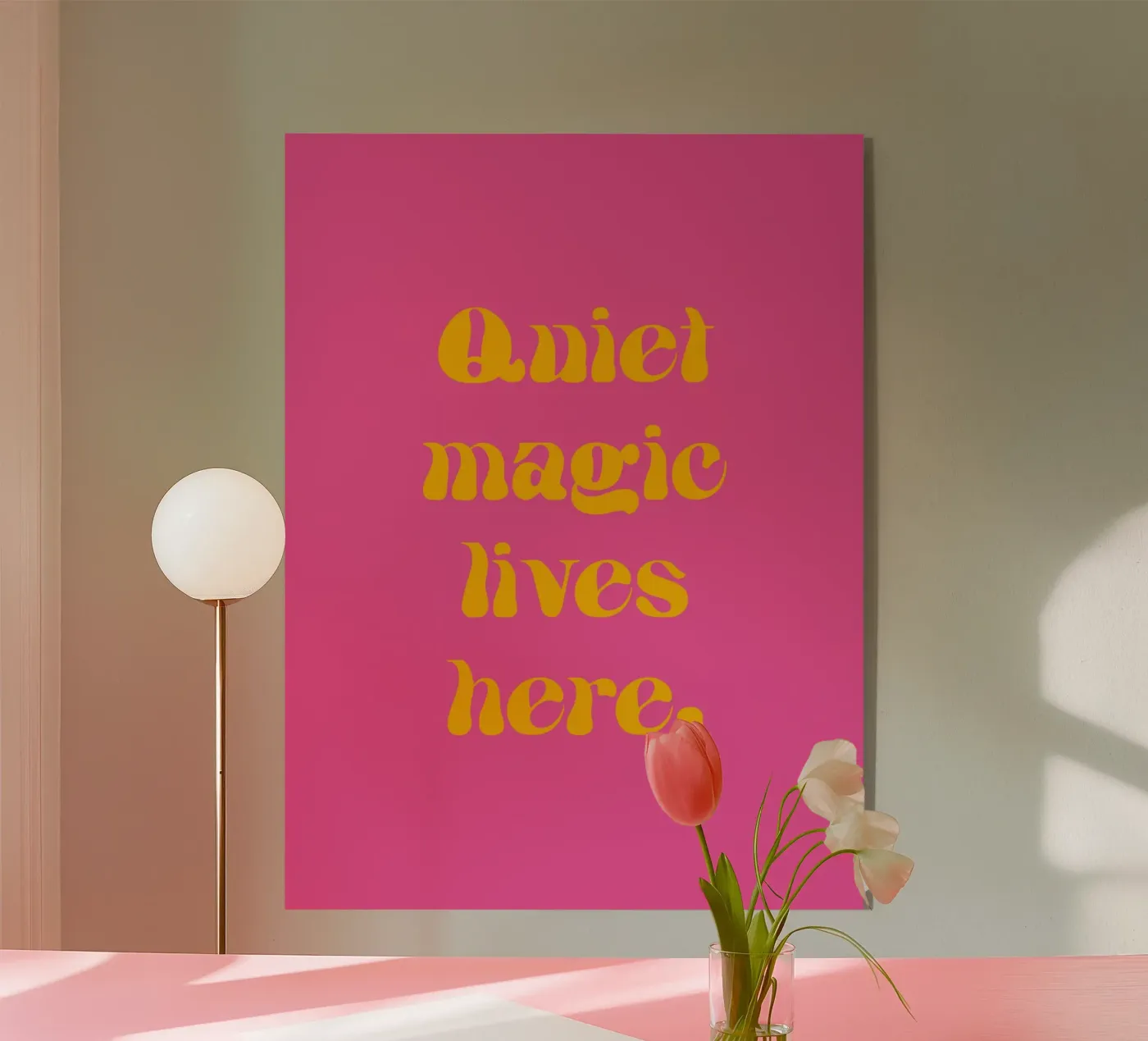 Quite magic lives here. plexiglass da Fraysein Design