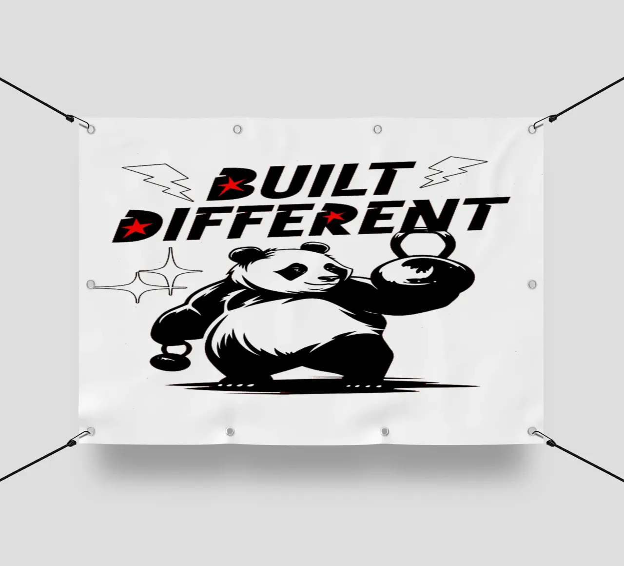 Palestra per panda carini costruita in modo diverso telo in pvc da Cute