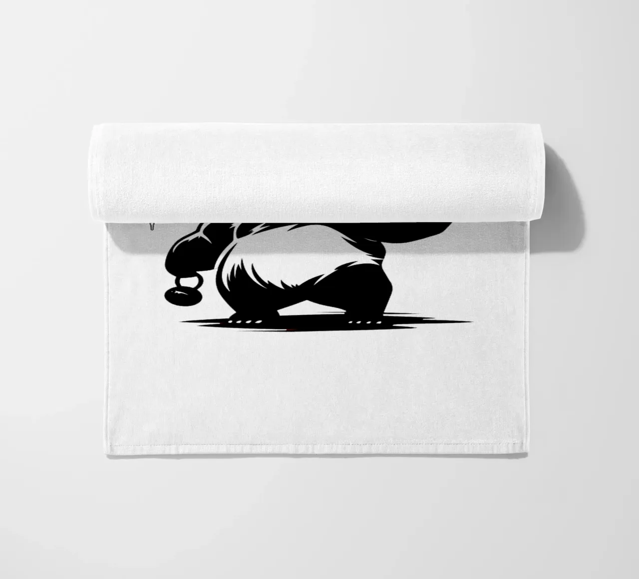 Palestra per panda carini costruita in modo diverso telo mare da Cute
