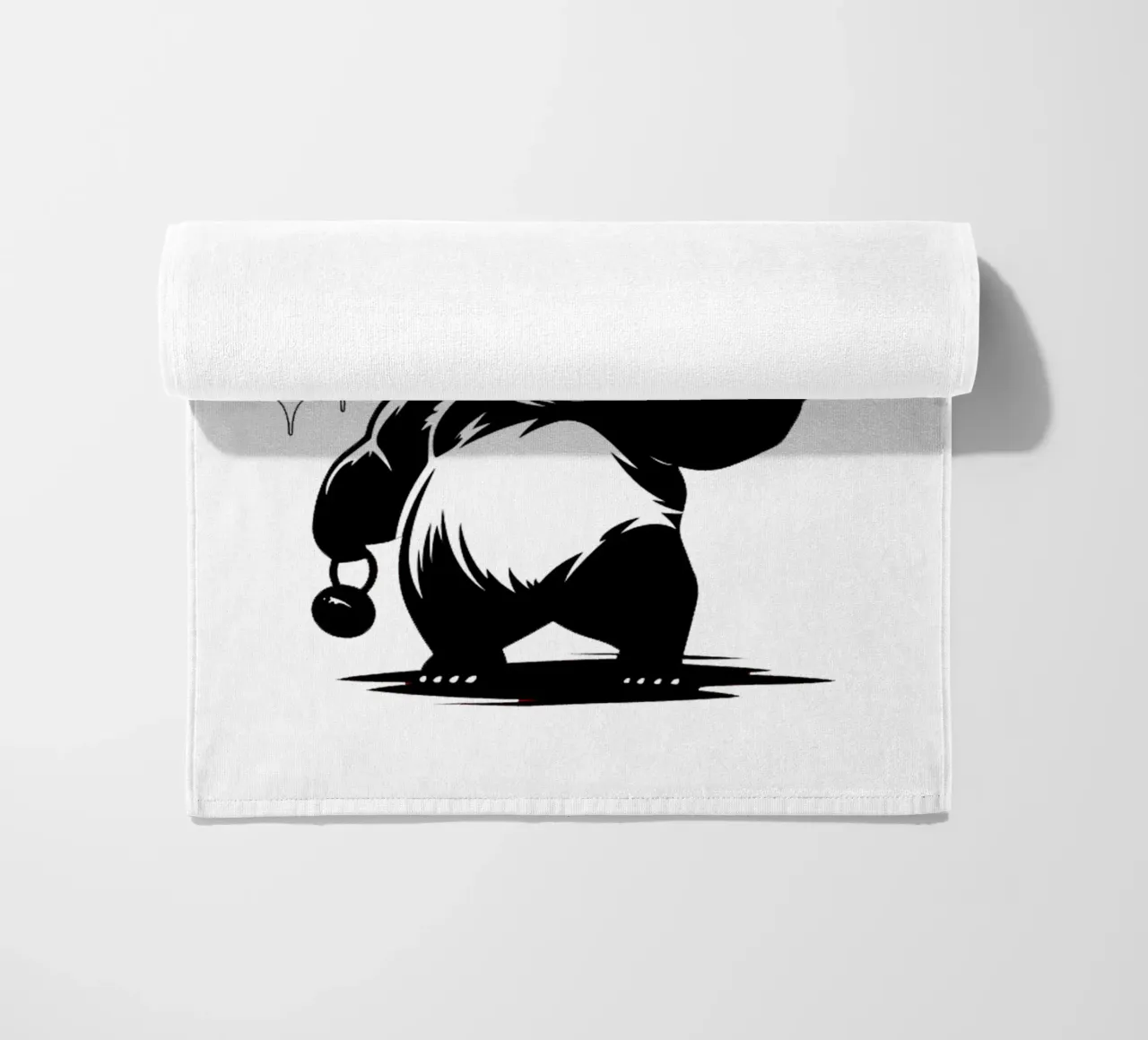 Palestra per panda carini costruita in modo diverso telo mare da Cute