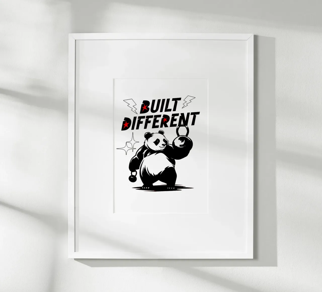 Palestra per panda carini costruita in modo diverso carta hahnemühle da Cute
