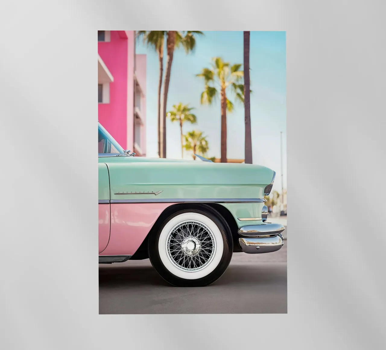 LA Retro Car backlit film by robertmotoiart