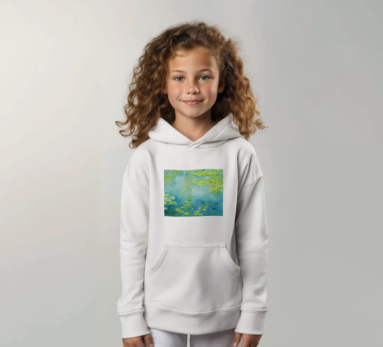 Water Lilies by Claude Monet kids hoodie by Monet Art Prints
