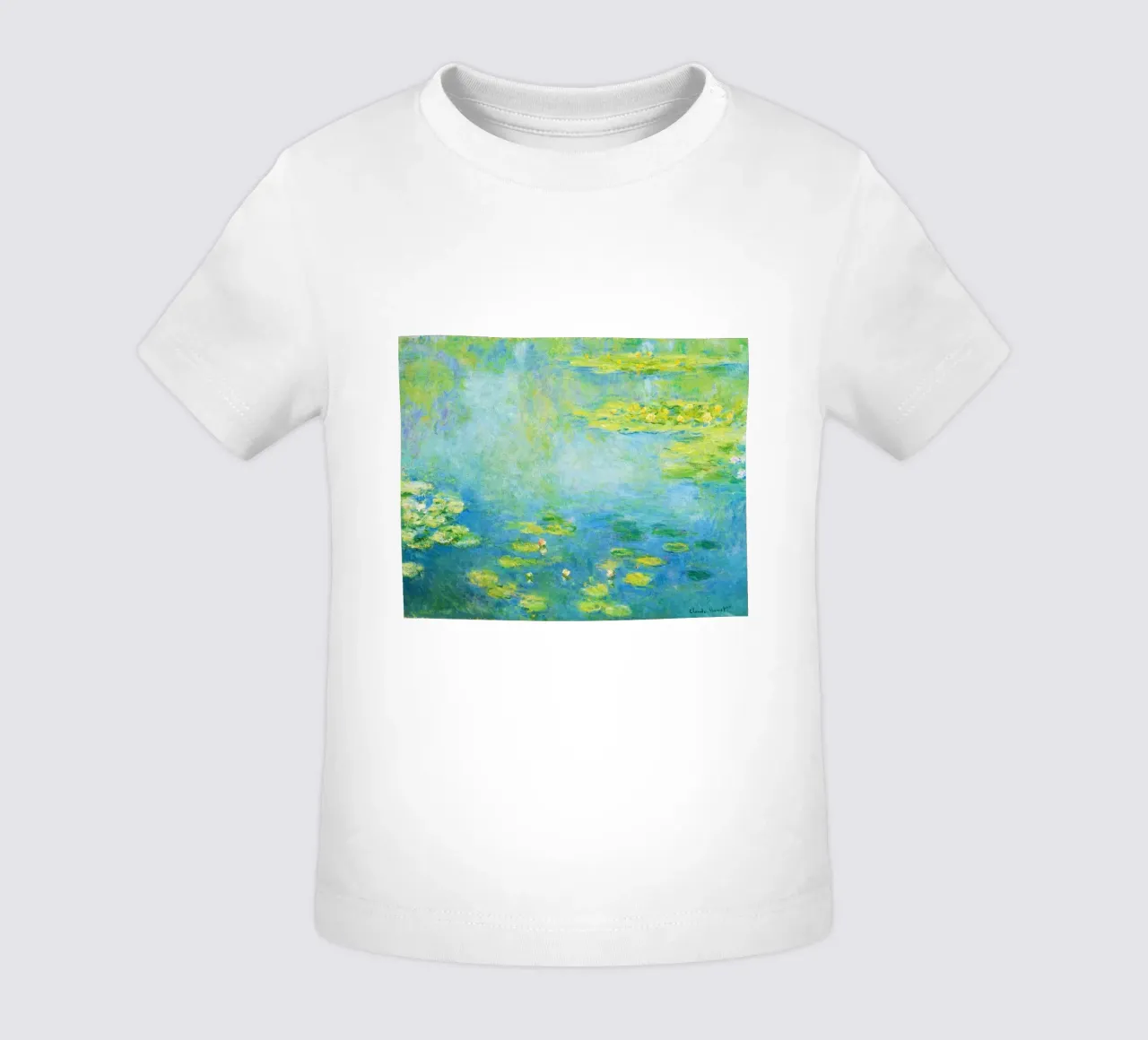 Ninfee di Claude Monet maglietta neonato da Art History
